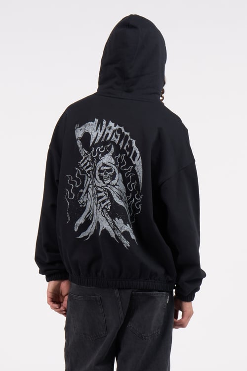 WASTED Hoodie Noir