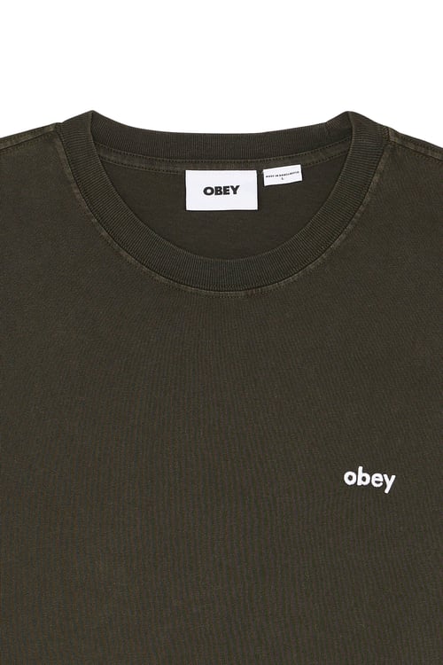 OBEY Regular-fit round-neck cotton T-shirt