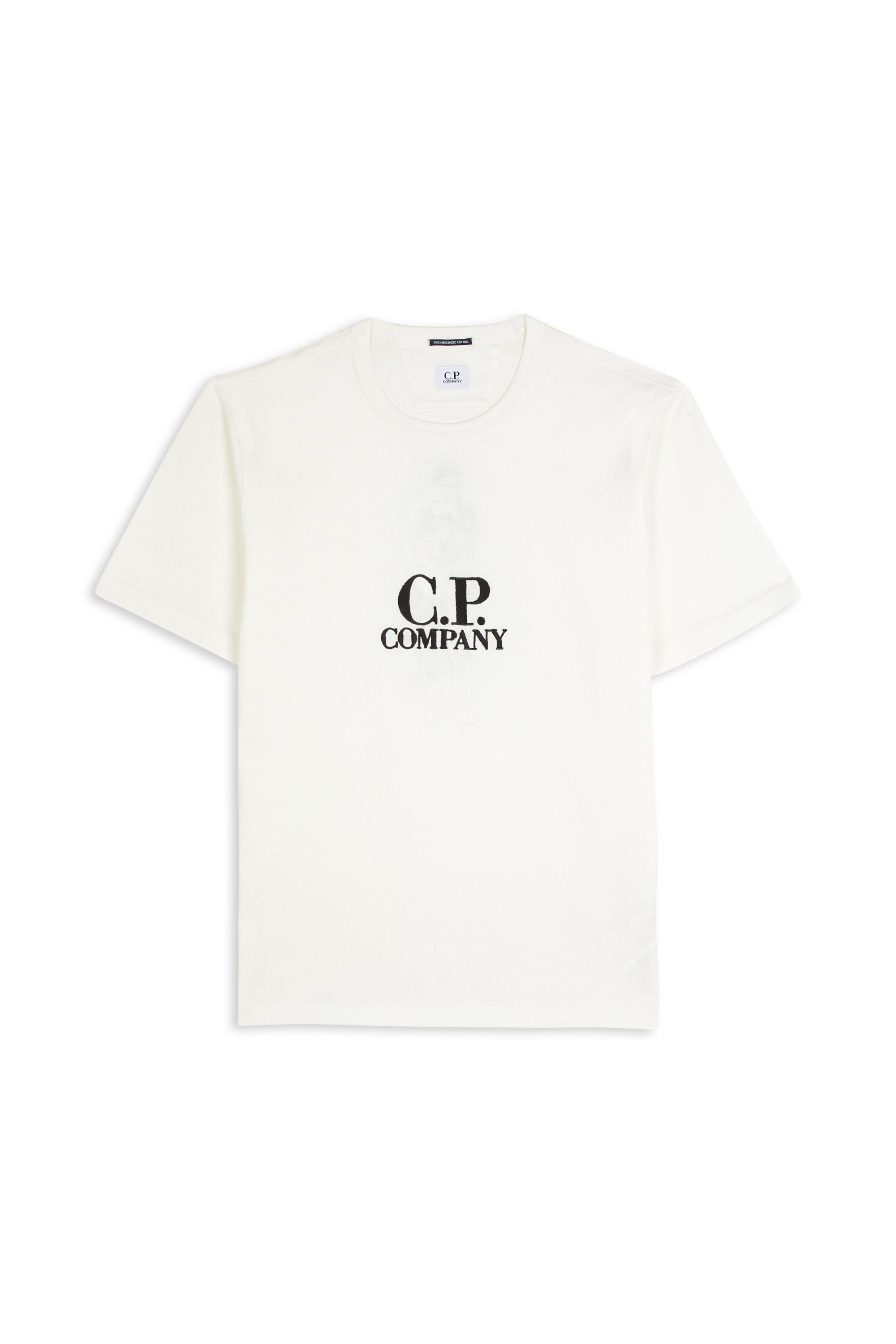 Regular-fit round-neck cotton T-shirt White