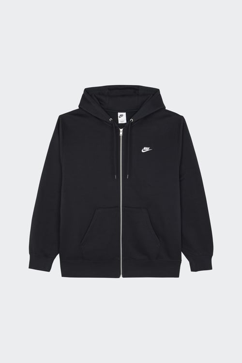 NIKE Hoodie zippé Noir
