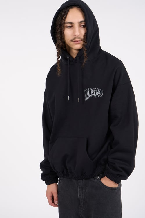 WASTED Hoodie Noir