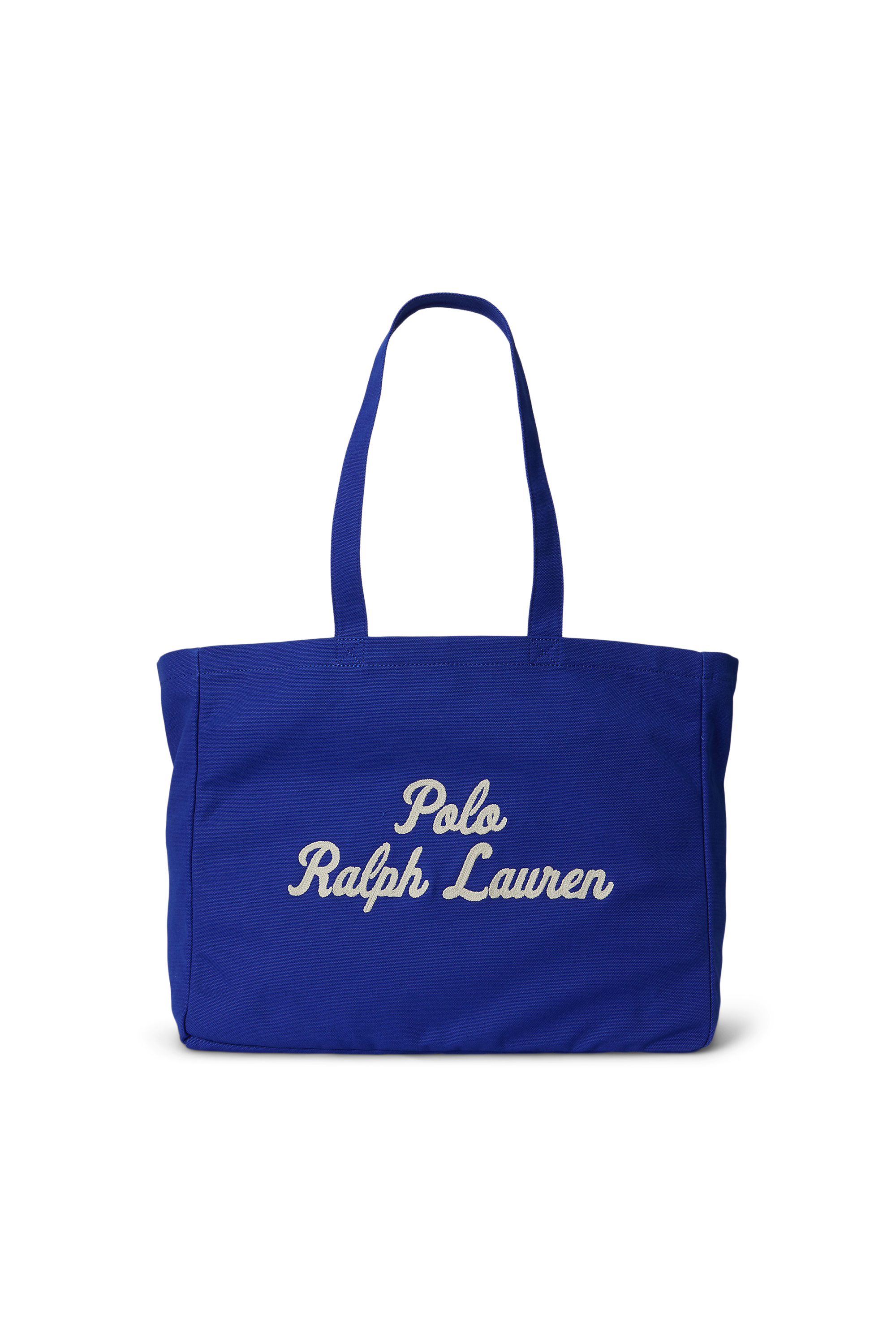 Straight checked wool-blend pants Embroidered Canvas Tote Sapphire star