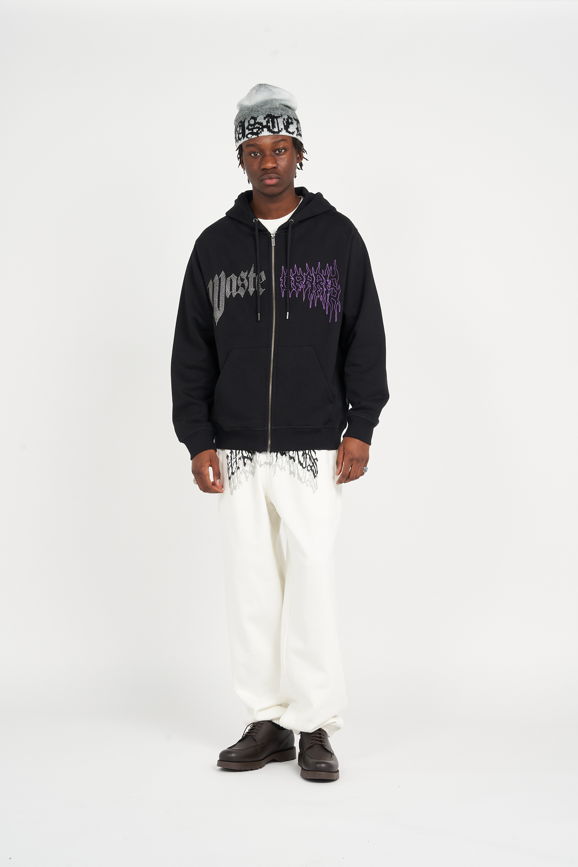 Hoodie zippé Noir