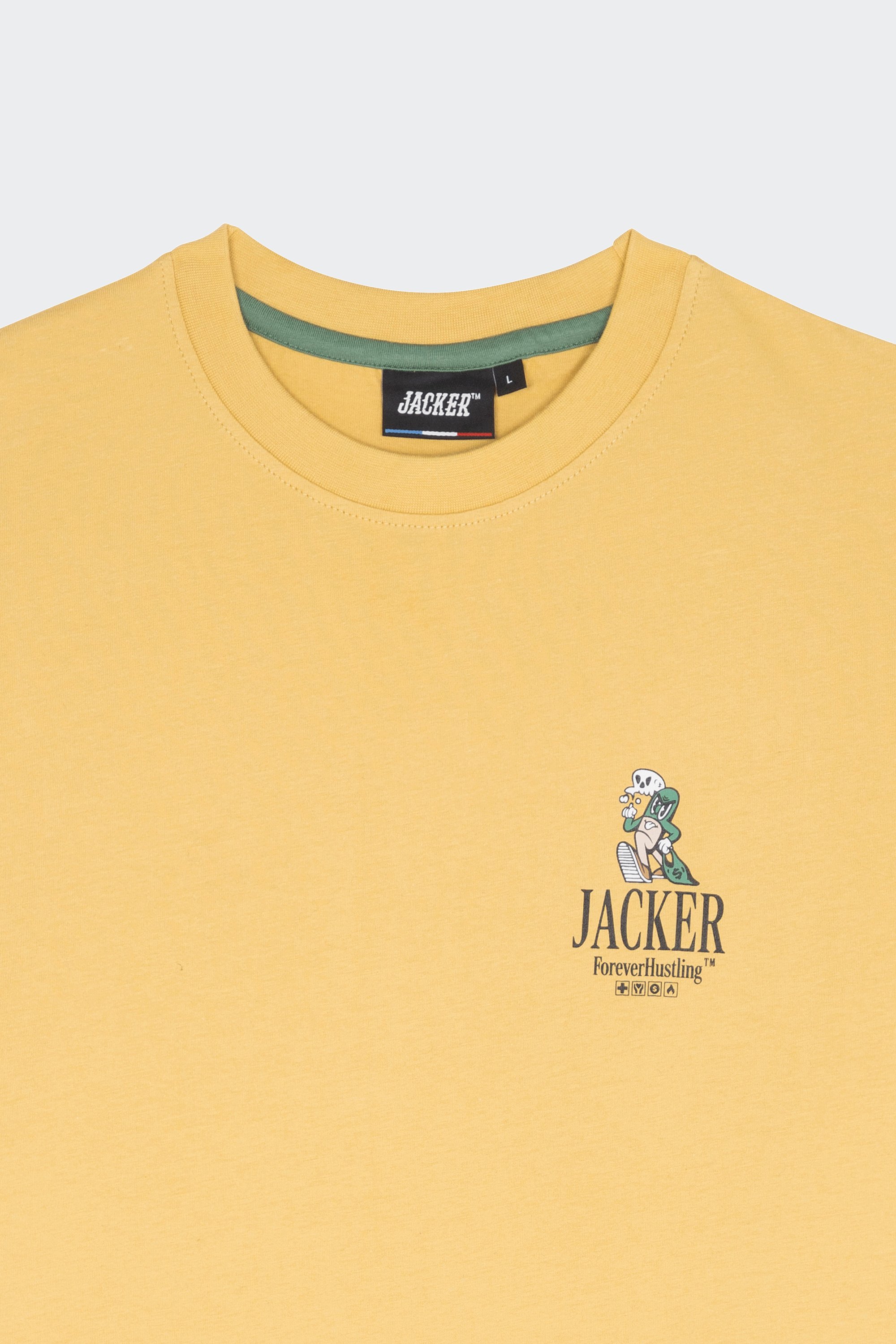 T-shirt | Jaune by JACKER T-shirt Jaune