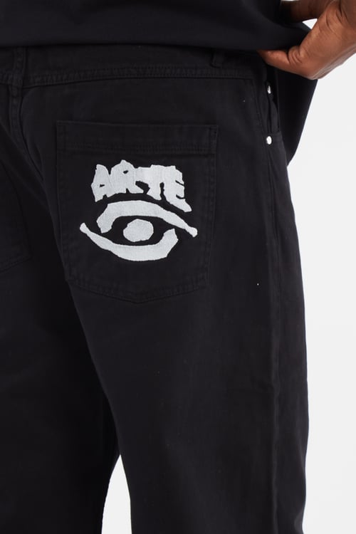 ARTE ANTWERP Pantalon Noir