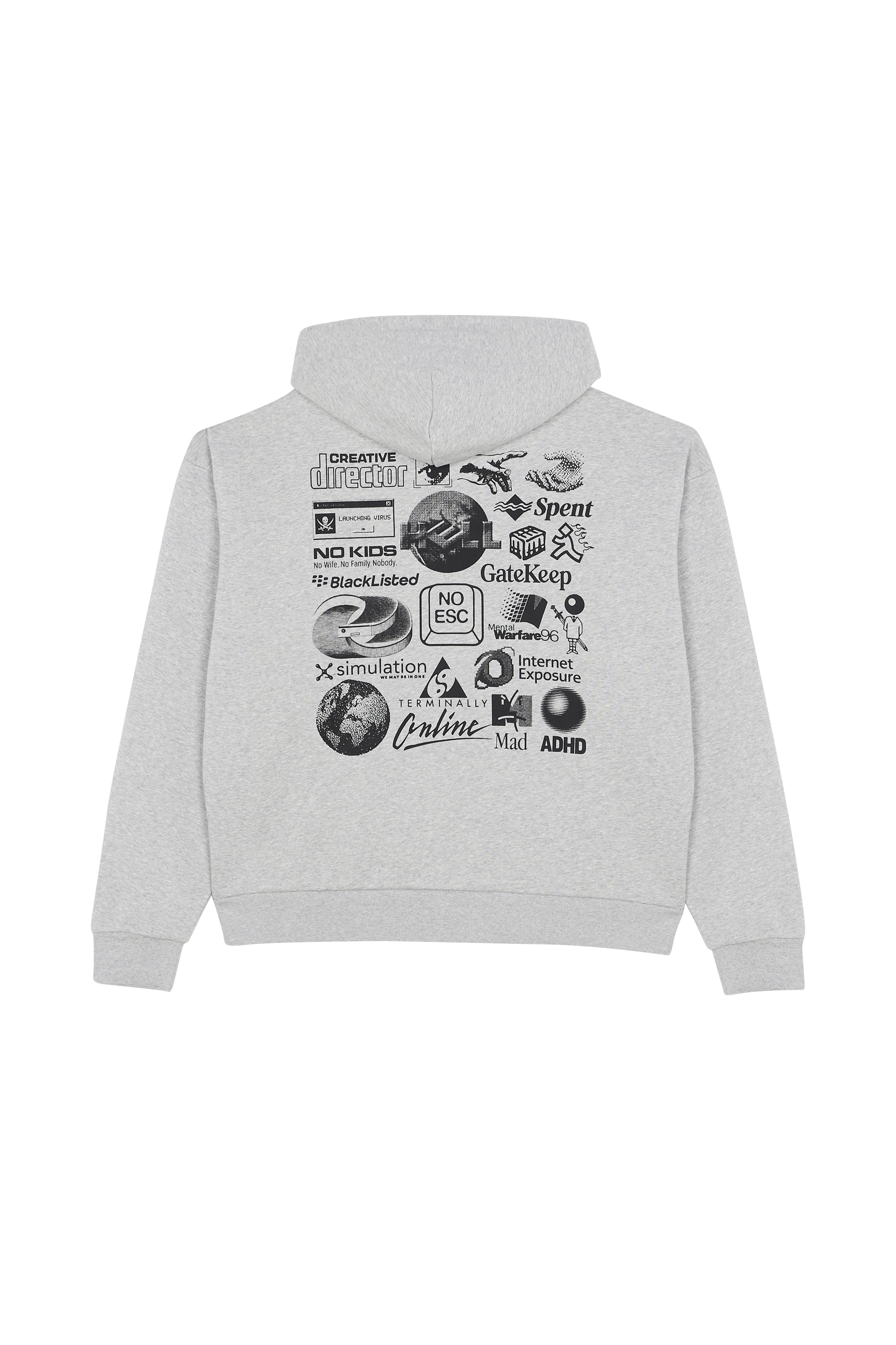 Hoodie | Grey MARKET Men