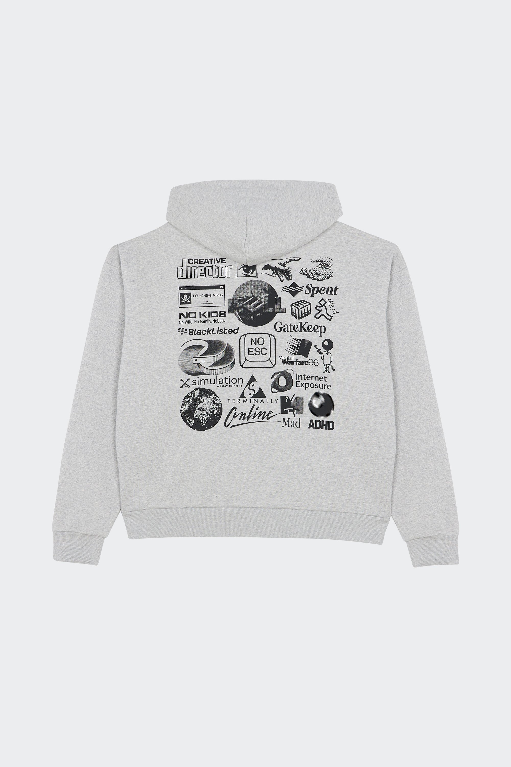 Hoodie | Grey by MARKET Hoodie Grey