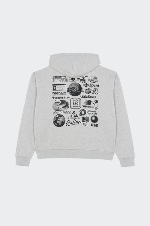 MARKET Hoodie Gris