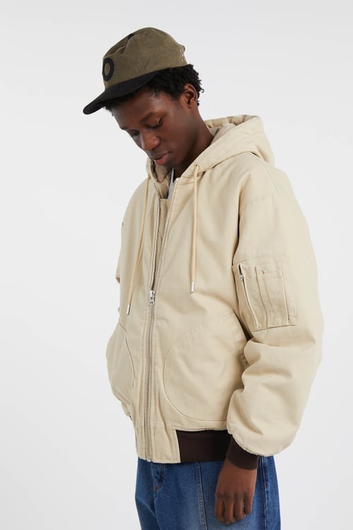 POP TRADING COMPANY Veste Blanc