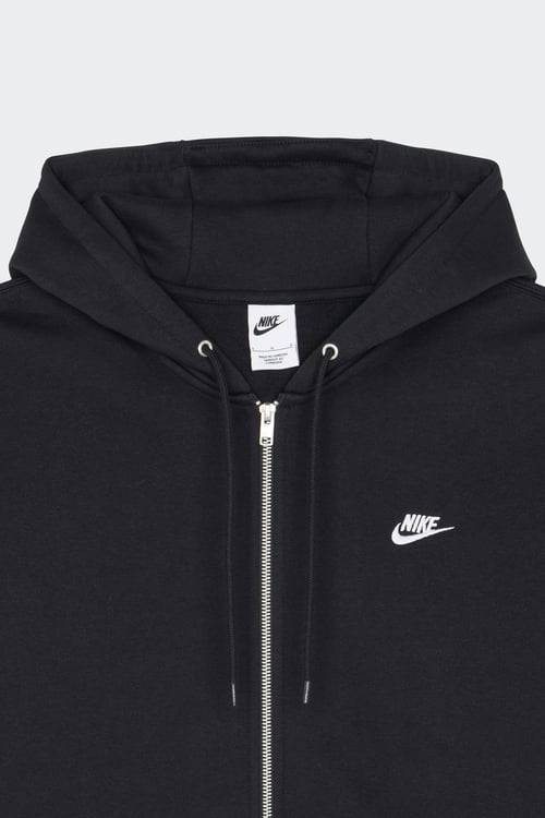 NIKE Hoodie zippé Noir
