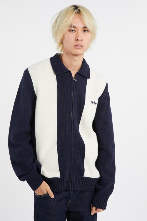 ARTE ANTWERP Cardigan Bleu