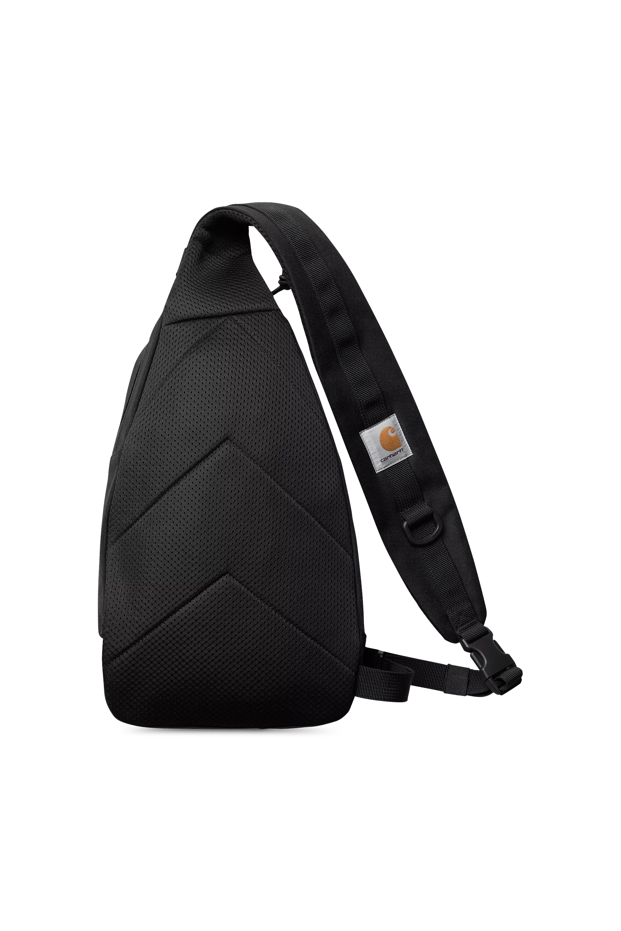 Printed canvas waist bag | Black CARHARTT WIP Men