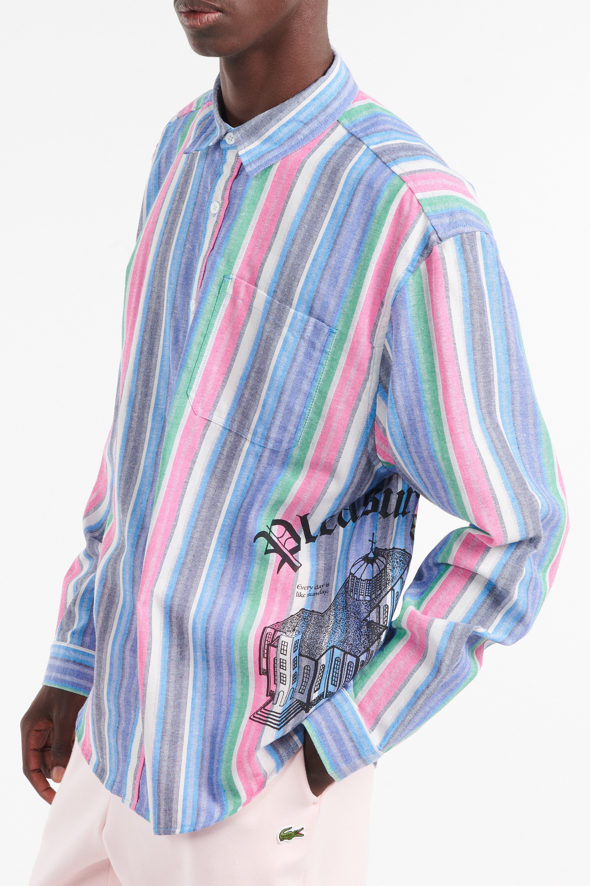 Chemise | Bleu PLEASURES Homme
