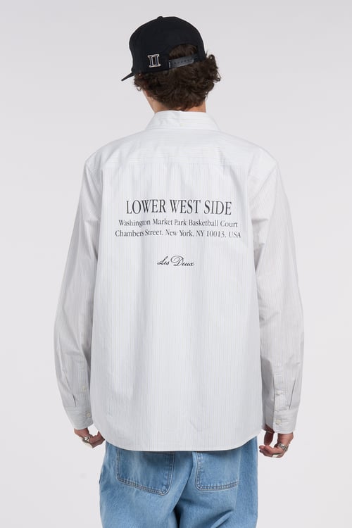LES DEUX Chemise Bleu