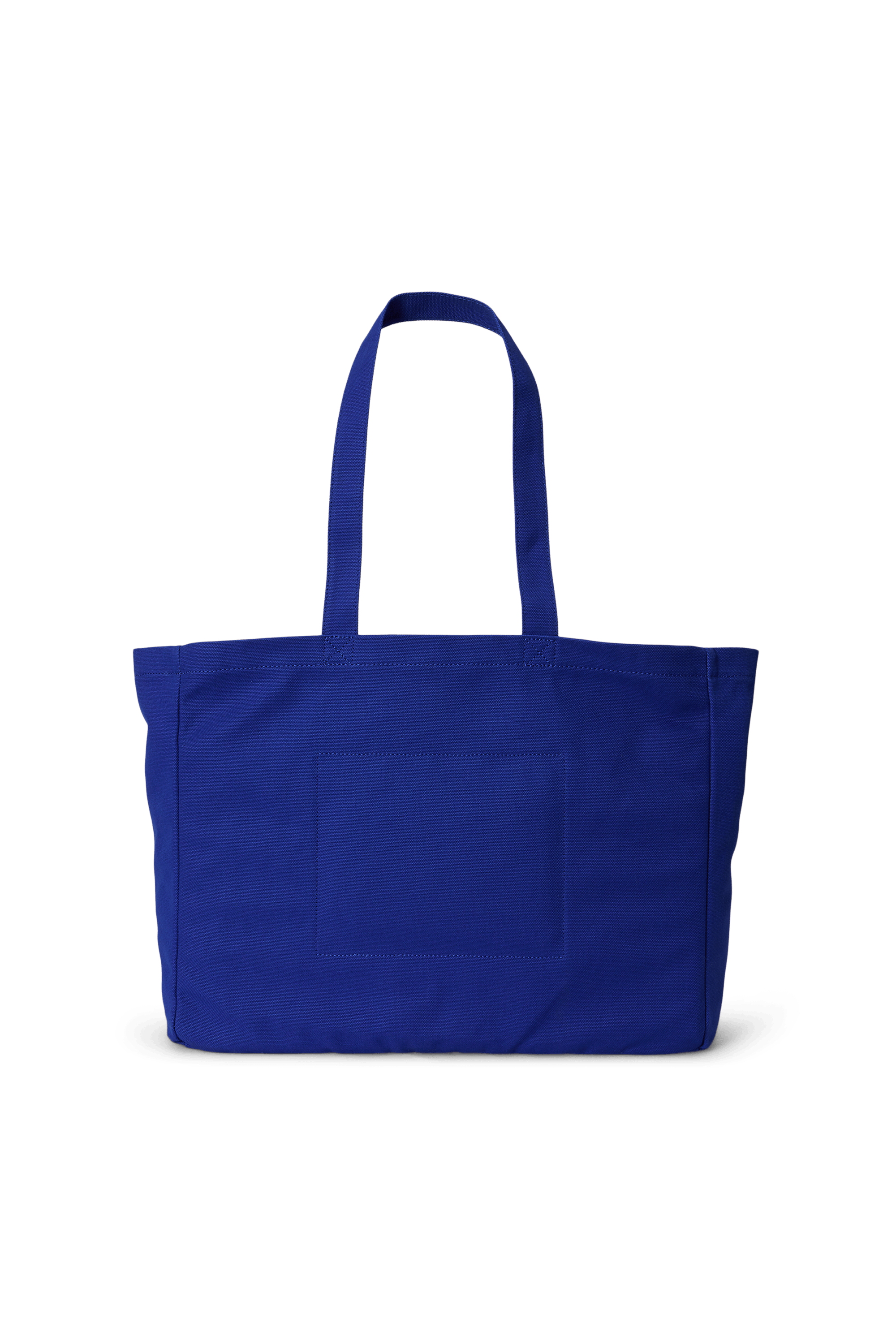 Straight checked wool-blend pants Blue