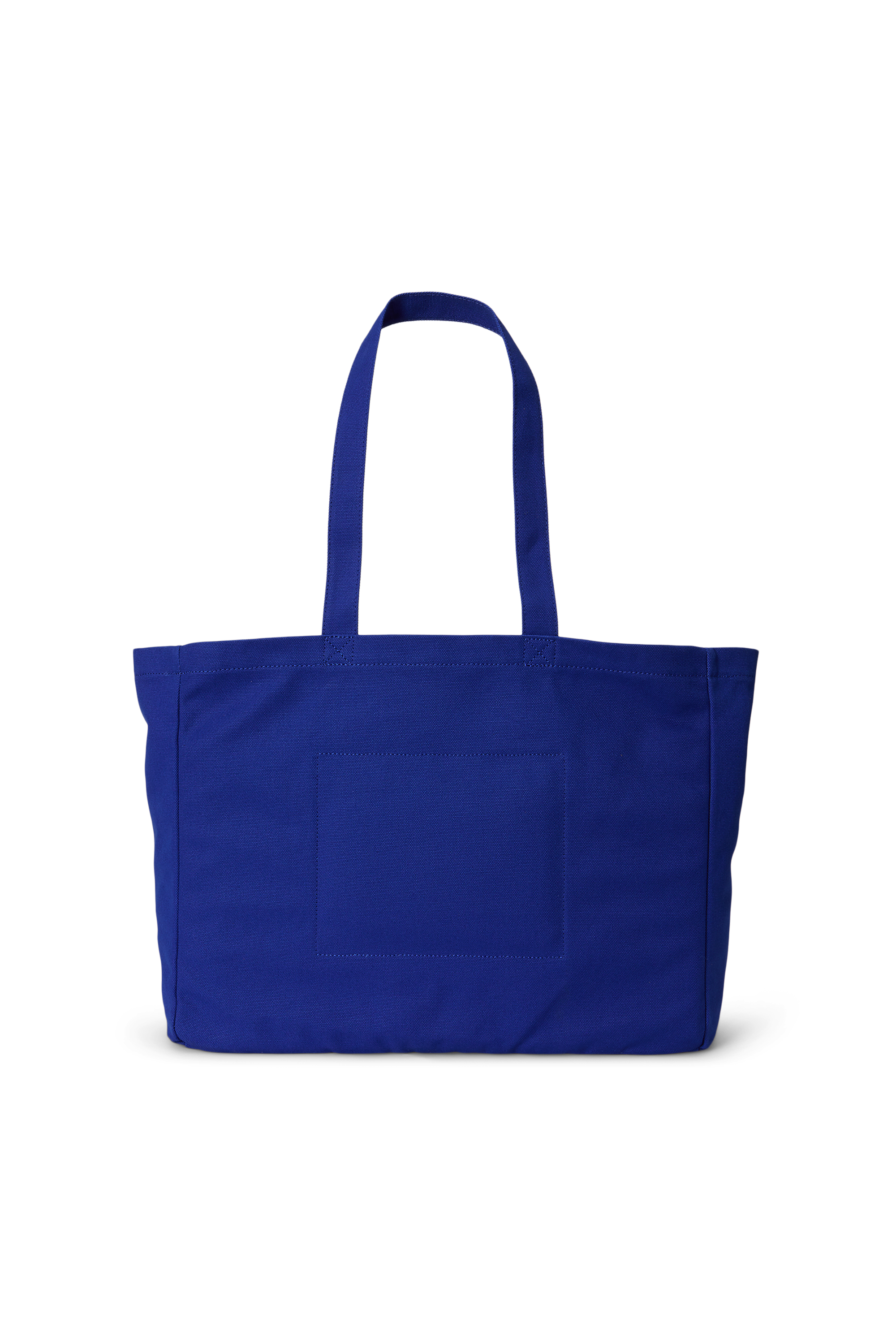 Straight checked wool-blend pants Blue