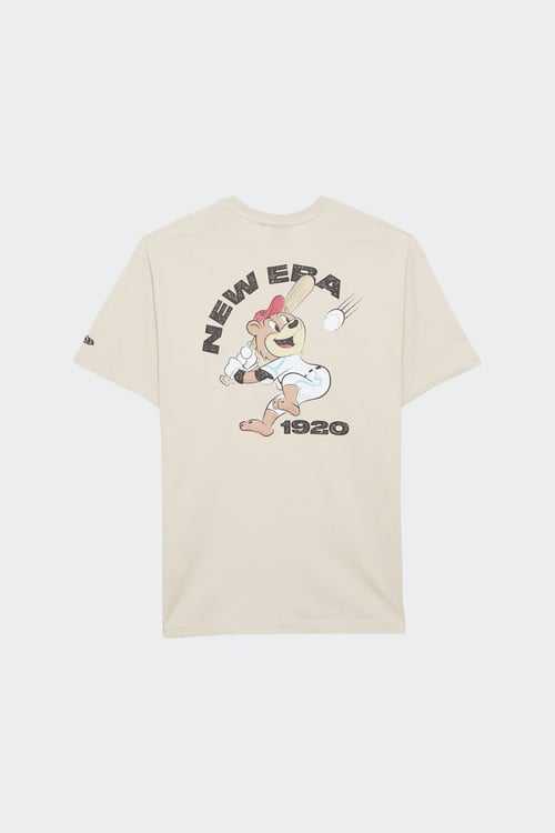 NEW ERA T-shirt Beige