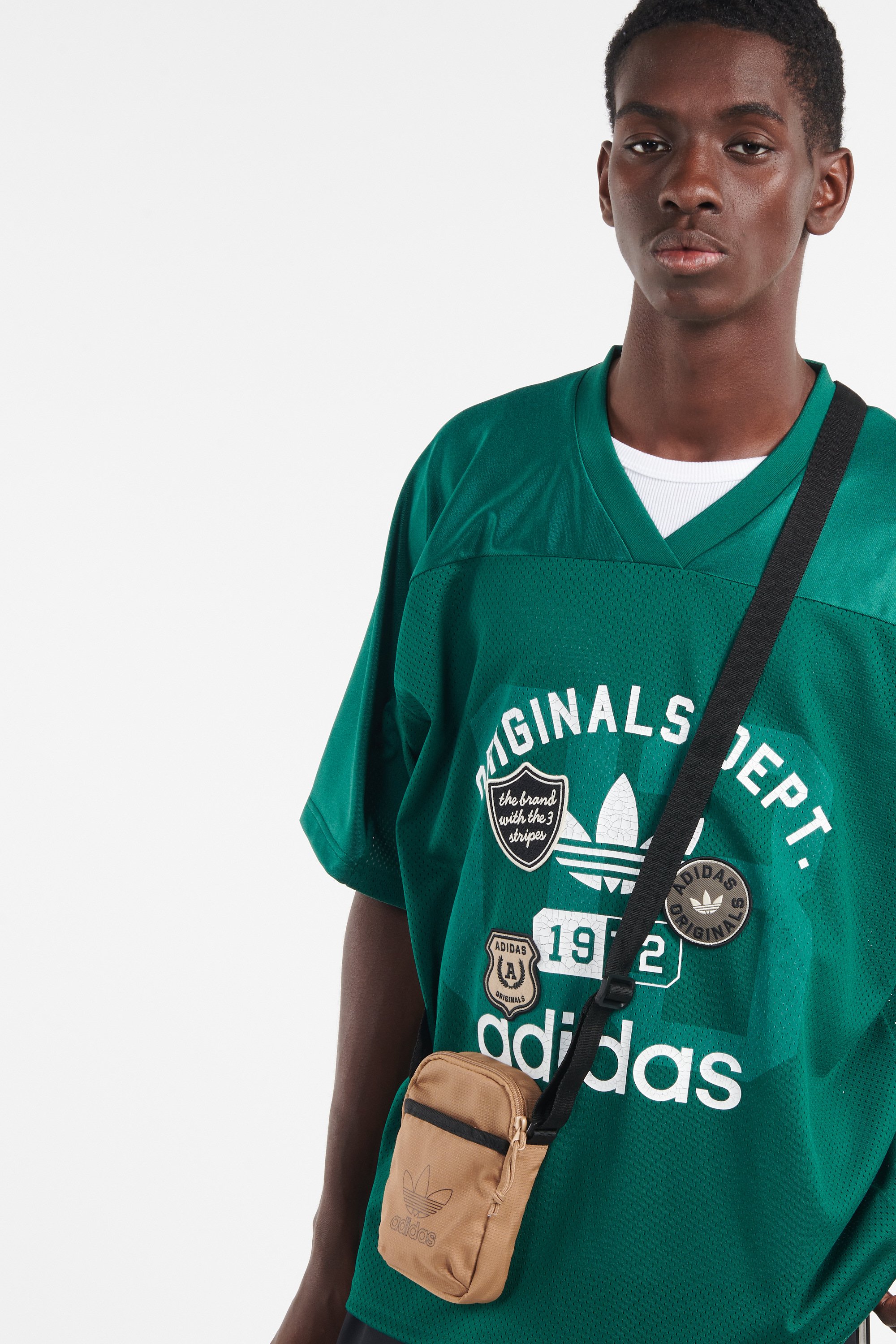 Sac bandouilière ADIDAS Marron