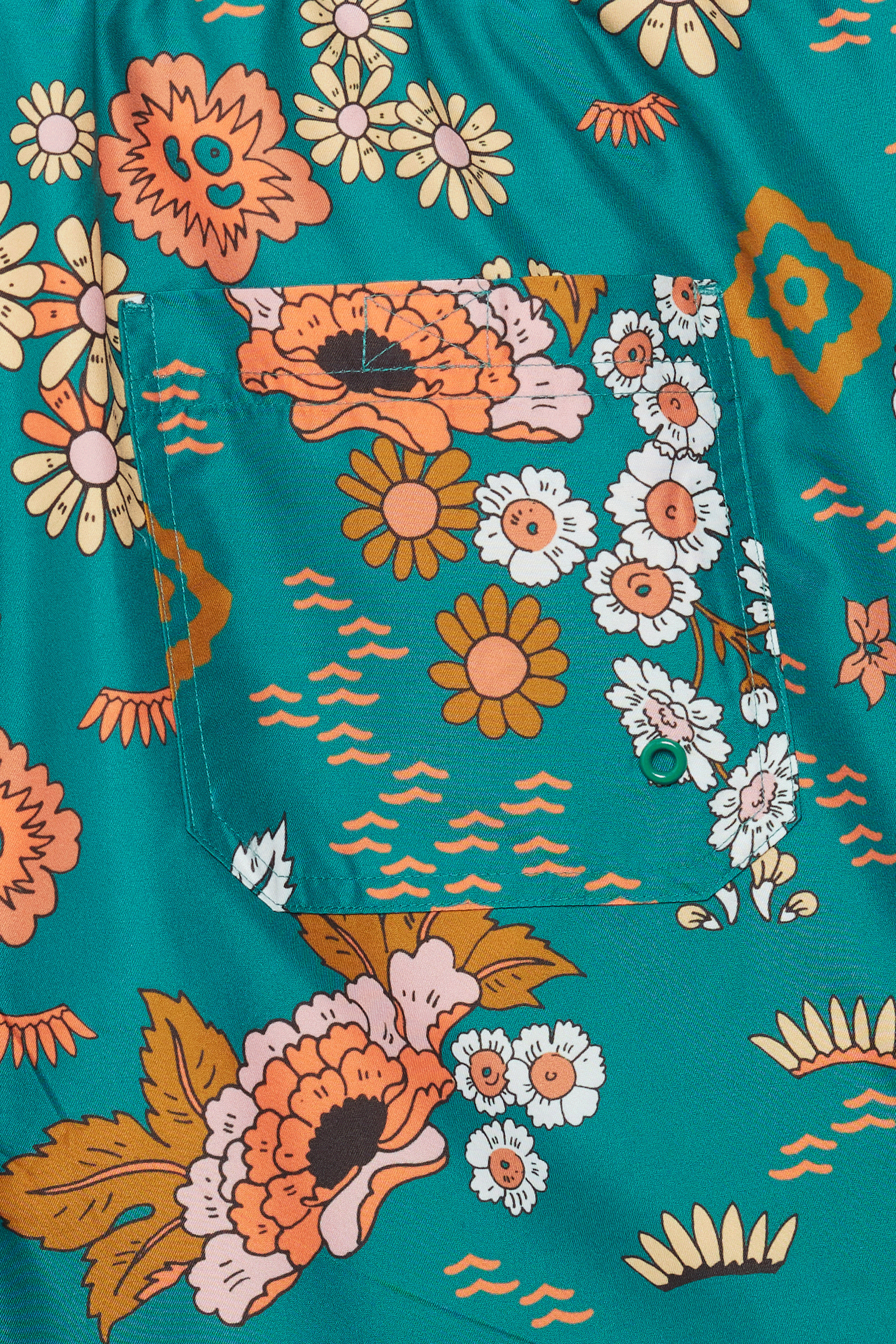 short de bain Multicolore