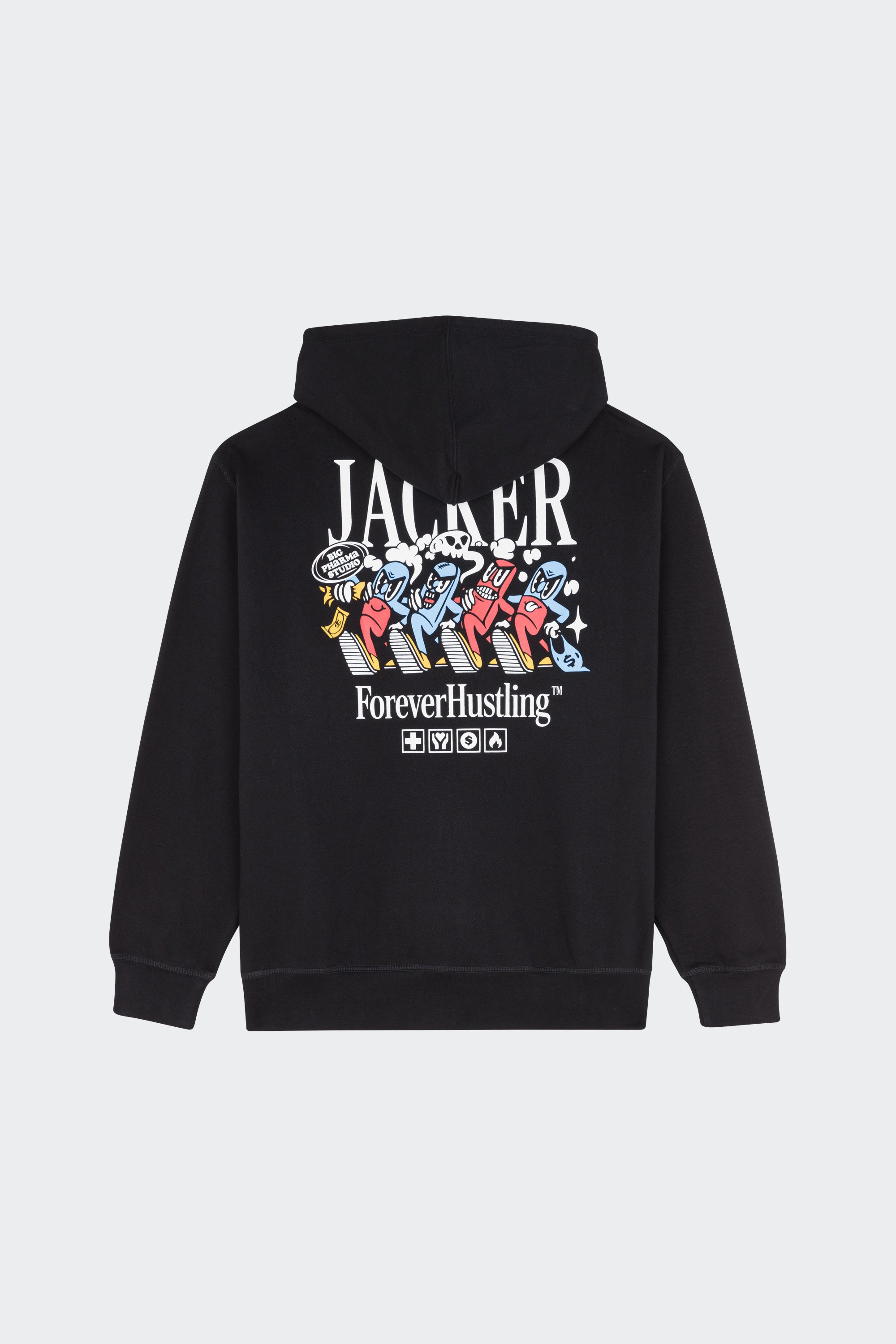 Hoodie | Black by JACKER Hoodie Black