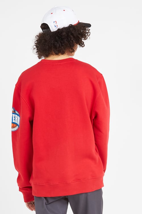 MITCHELL & NESS Sweatshirt Rouge