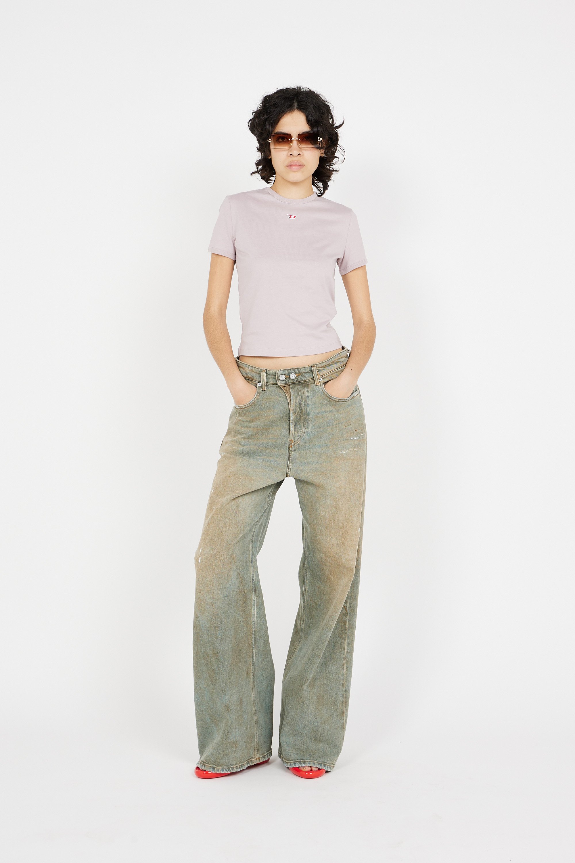 T-shirt | Beige by DIESEL T-shirt Beige