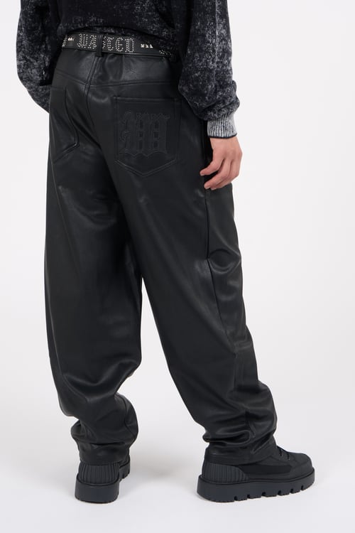 WASTED Pantalon Noir