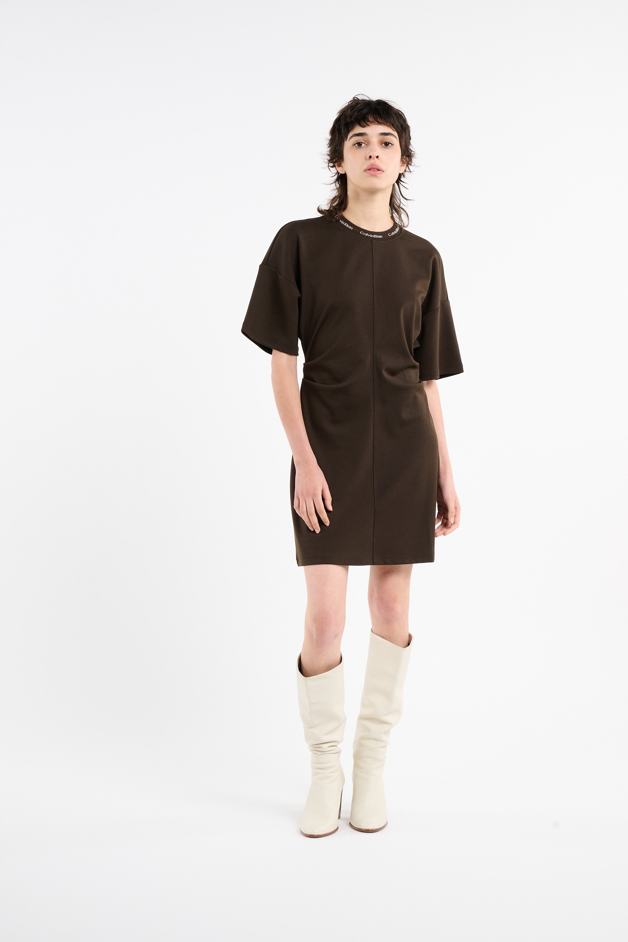 Dress CALVIN KLEIN Brown