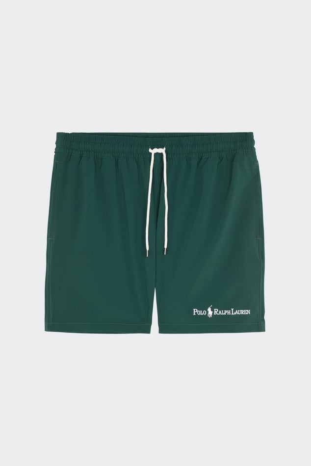 Swim Shorts 5.75 inch Traveler Classic Swim Trunk Green Polo Ralph Lauren Man Citadium