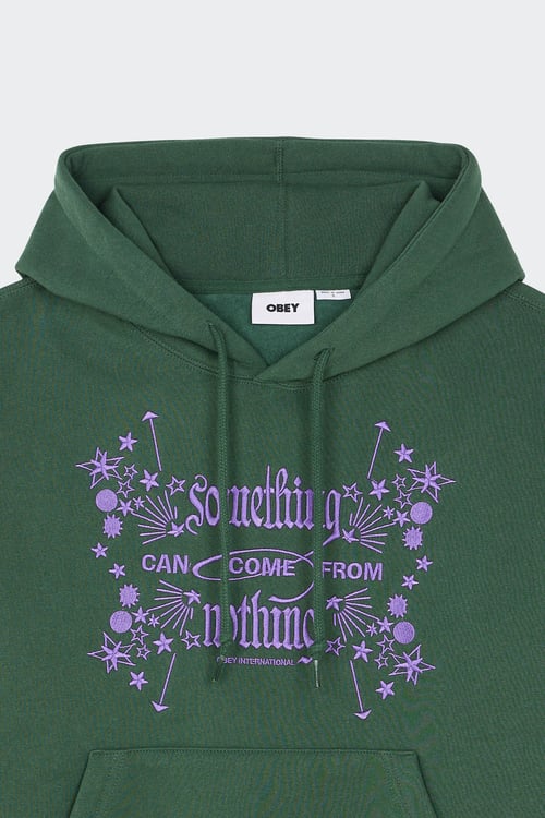 OBEY Hoodie Vert