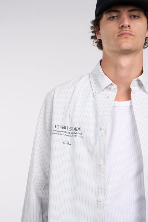 LES DEUX Chemise Bleu