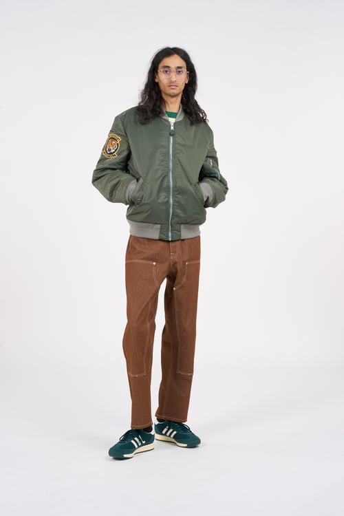 SCHOTT Bomber jacket Green