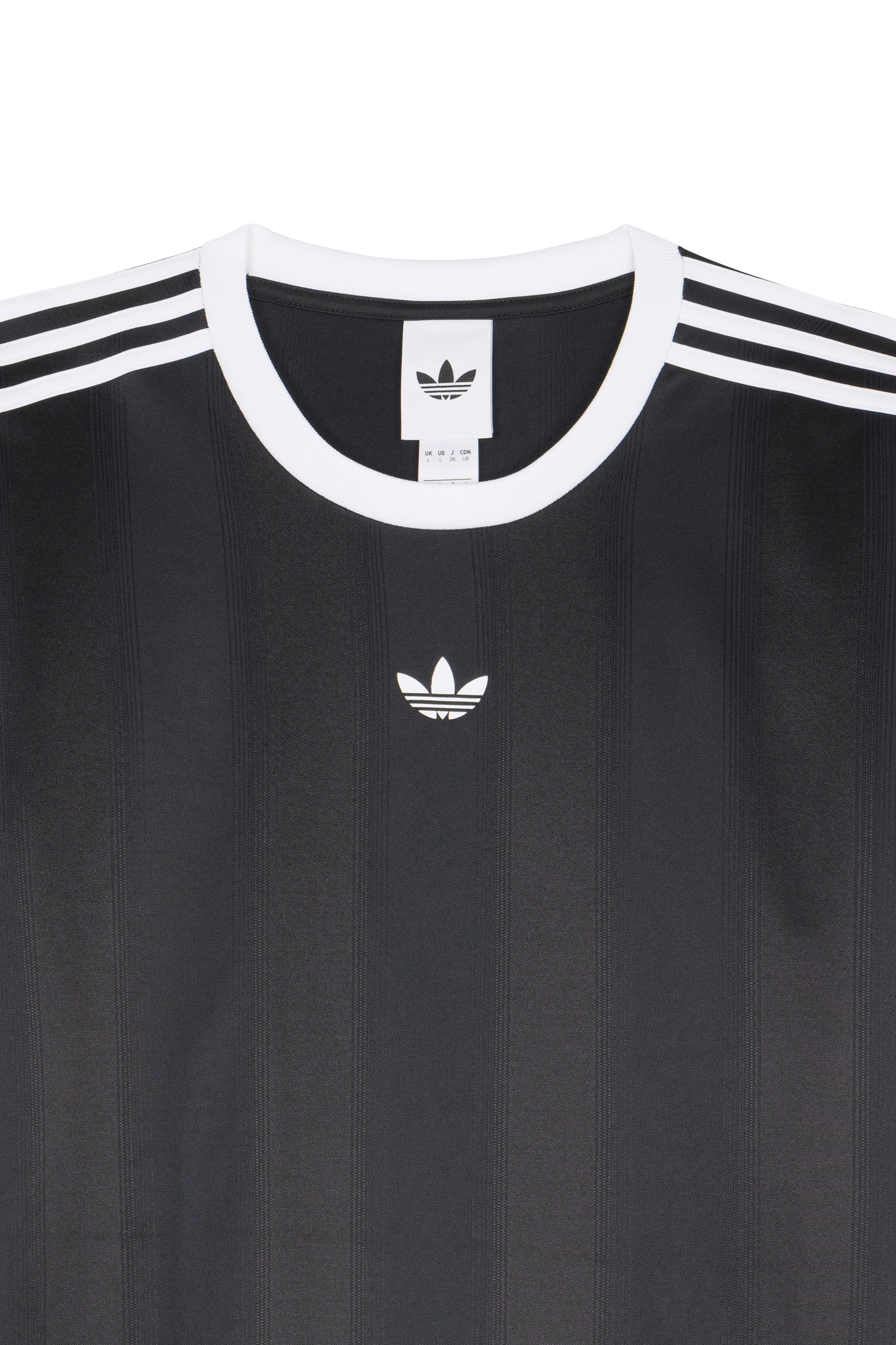 Regular-fit round-neck cotton T-shirt | Black ADIDAS Men