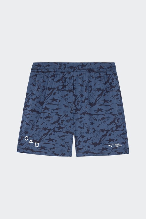 PUMA Short Bleu