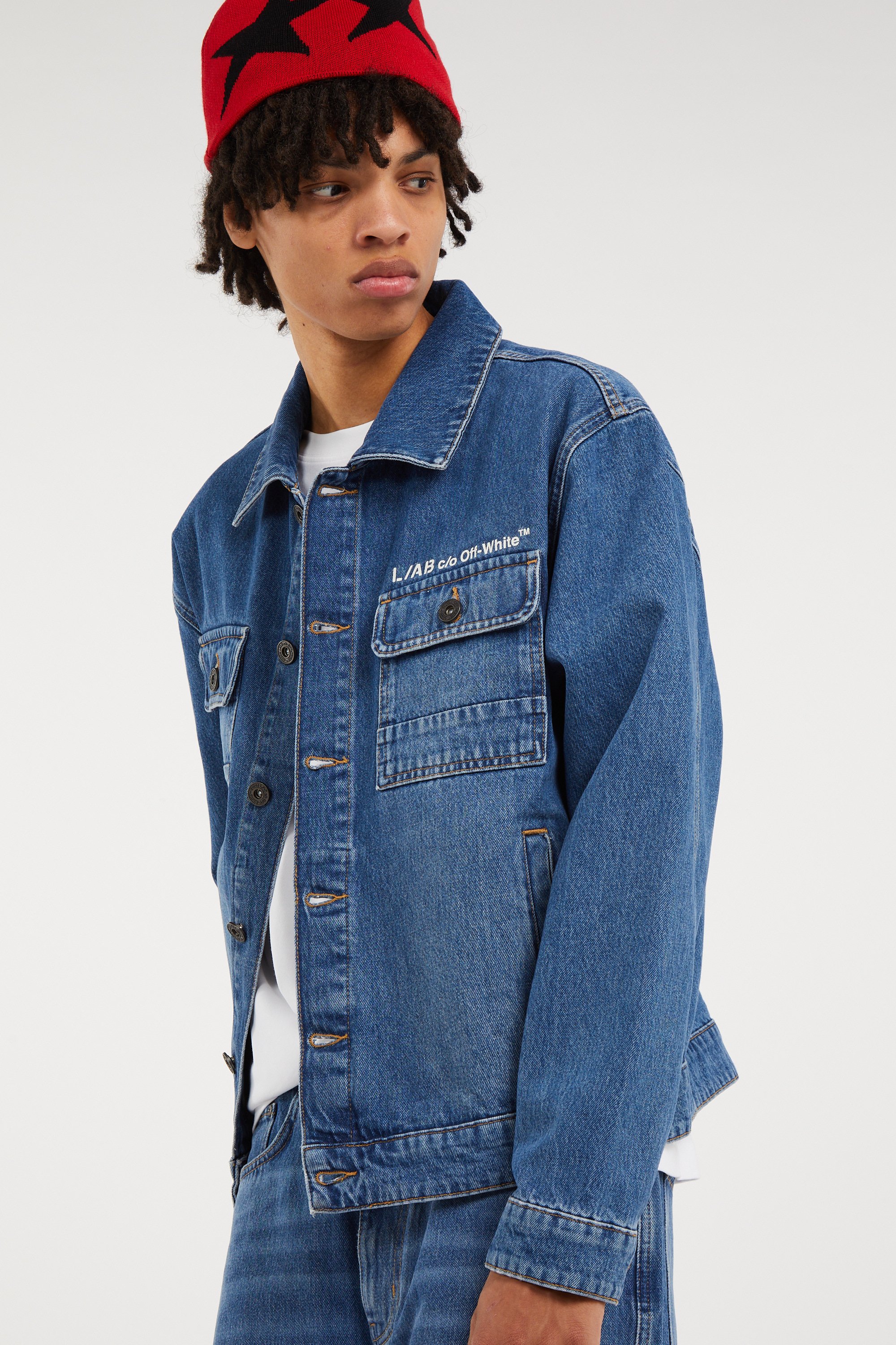 Jacket | Blue OFF WHITE LAB Men