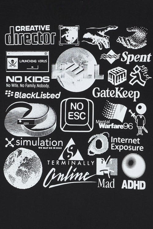 MARKET T-shirt Noir
