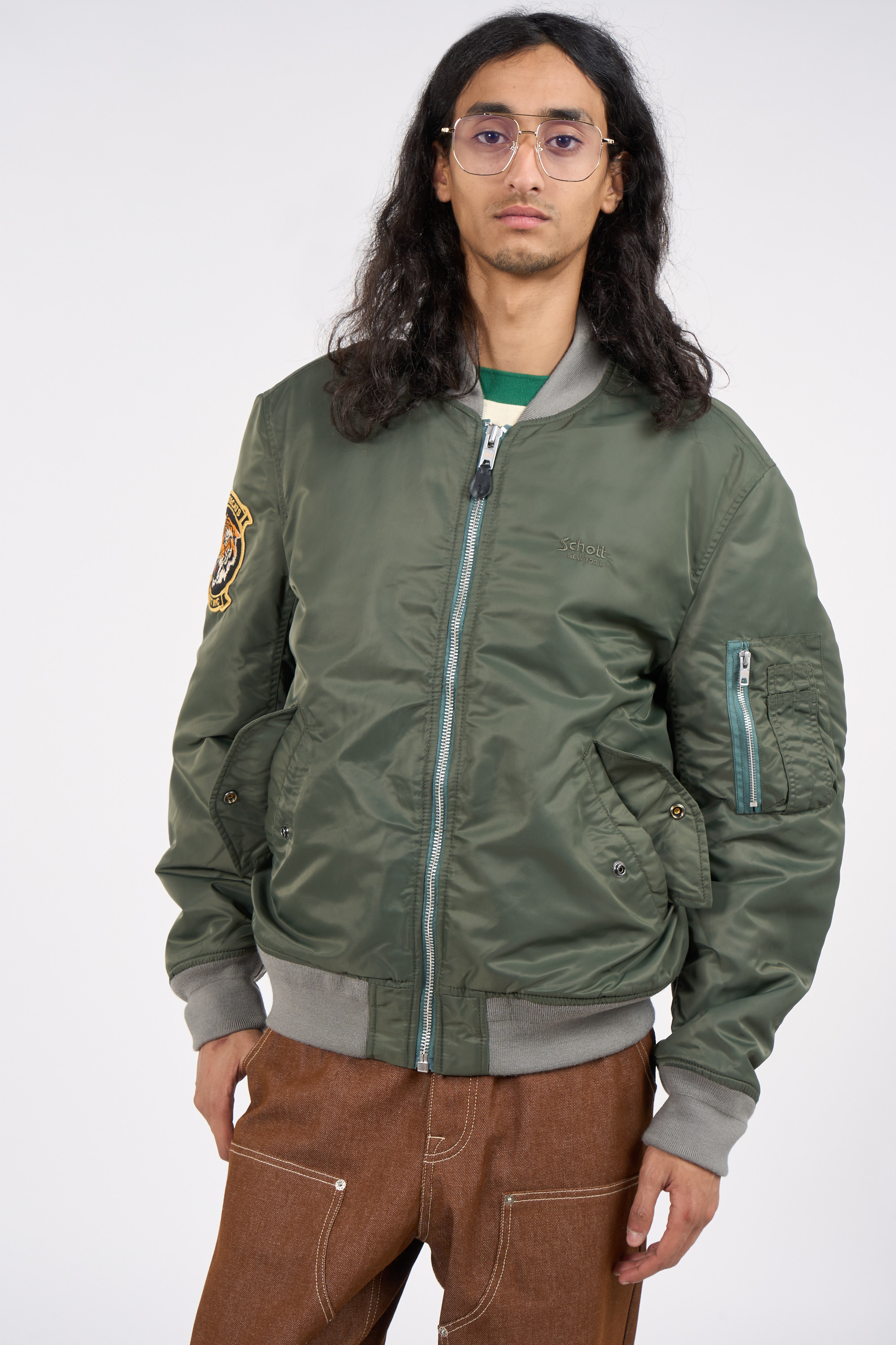 Bomber jacket Green