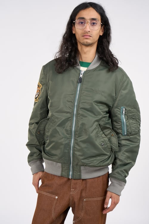 SCHOTT Bomber jacket Green