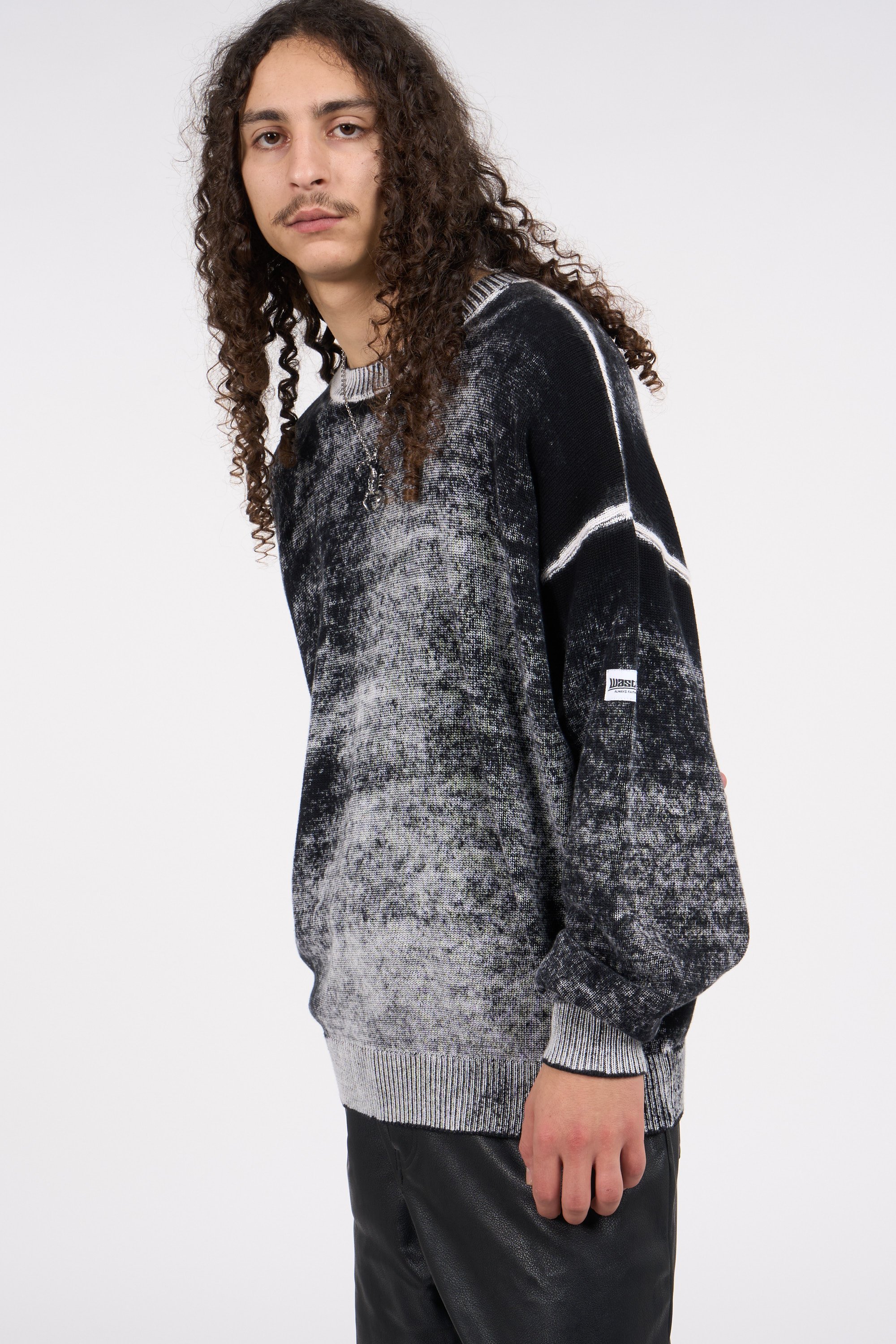 Pull | Noir WASTED Homme