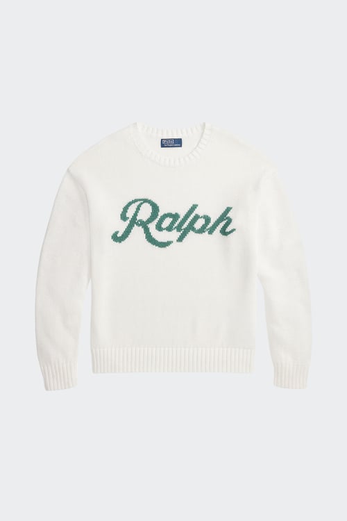 Polo - Pull - Taille L Blanc