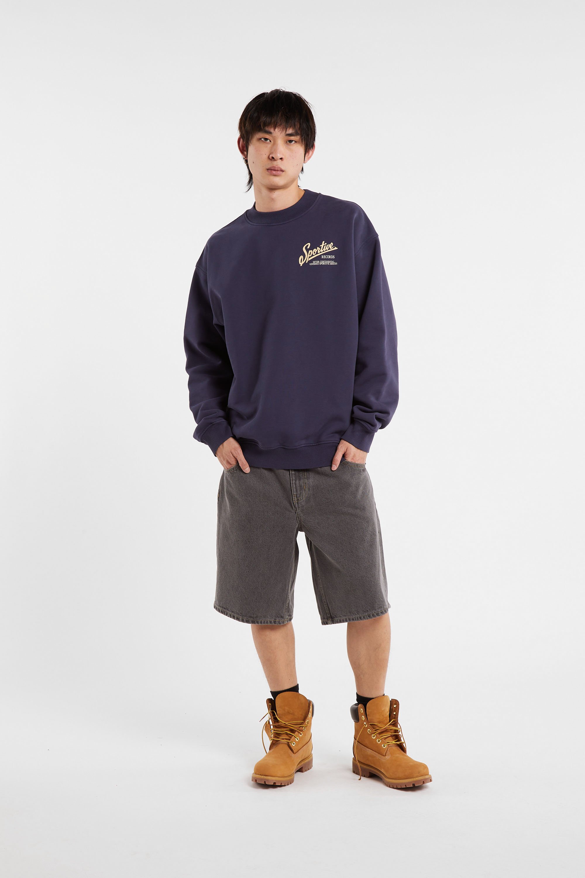 Sweatshirt GOODIES SPORTIVE Bleu