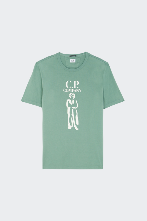 C.P. COMPANY T-shirt  Vert