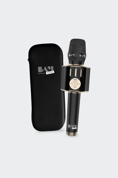 BAM KARAOKE TO GO AUDIO Micro karaoke Black