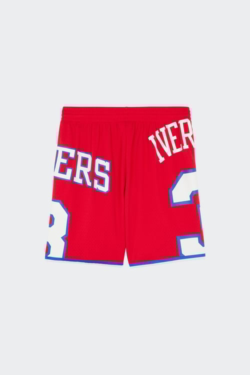 MITCHELL & NESS Short Rouge