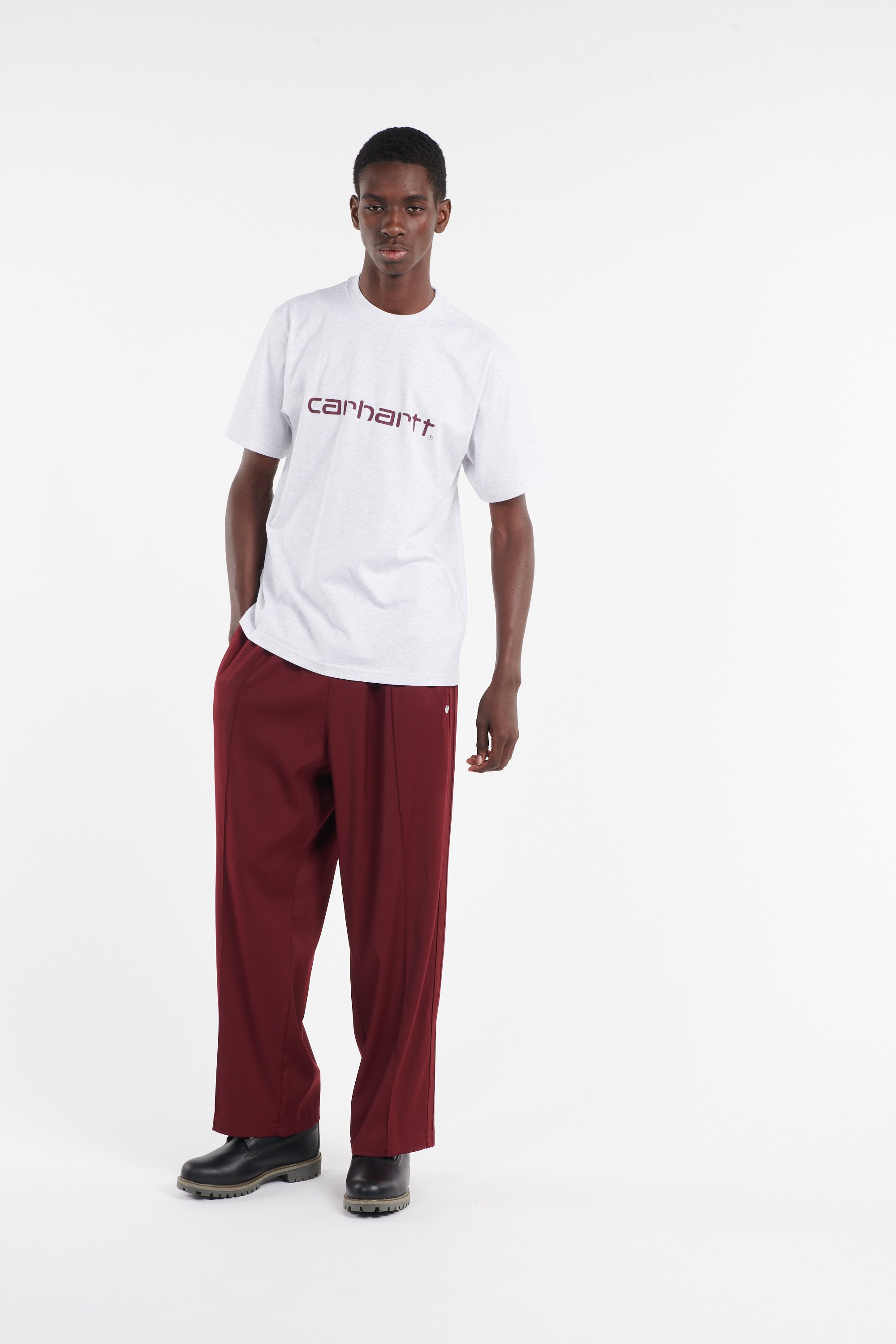 Pantalon de survêtement ADIDAS Rouge