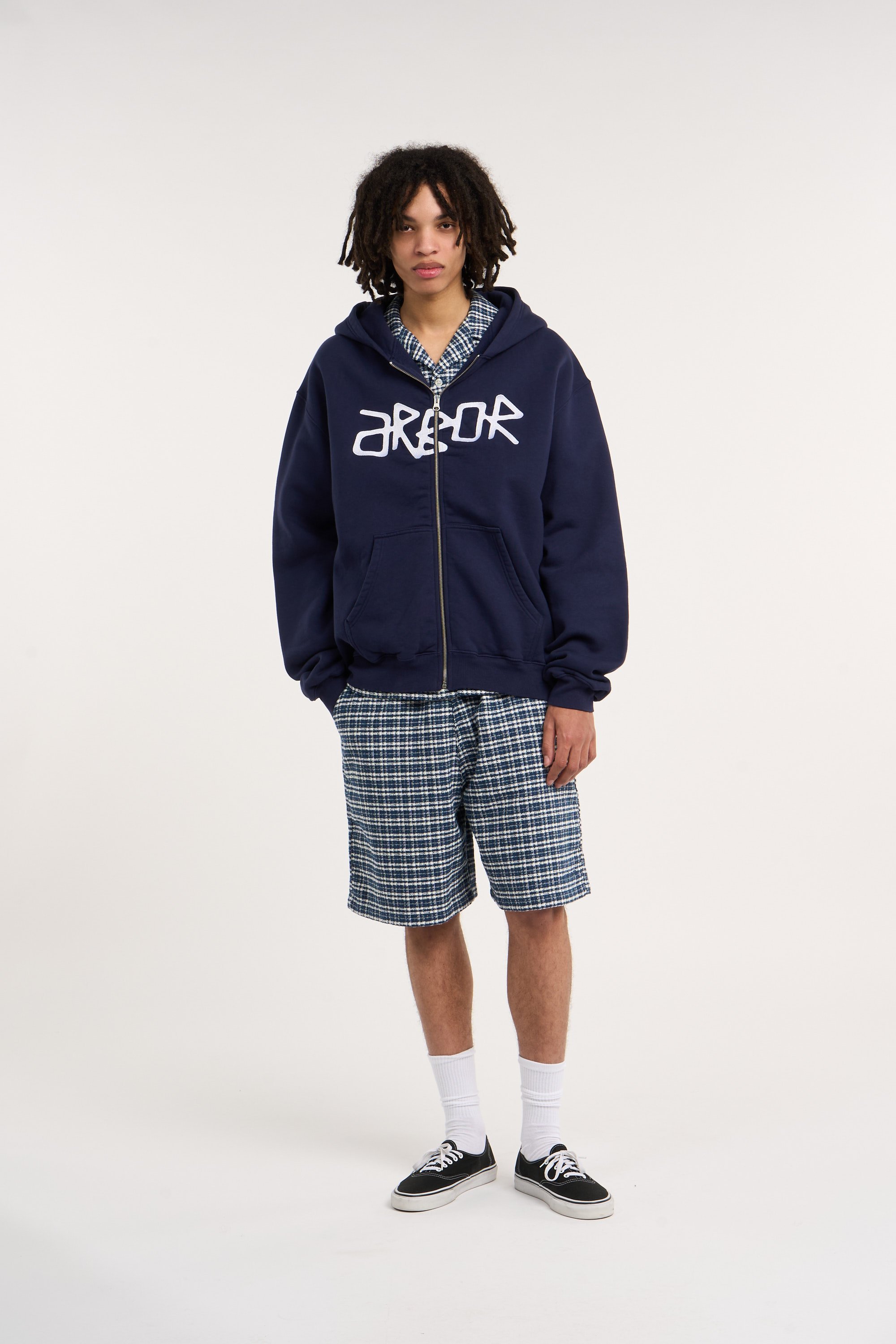 Hoodie zippé ARBOR Bleu