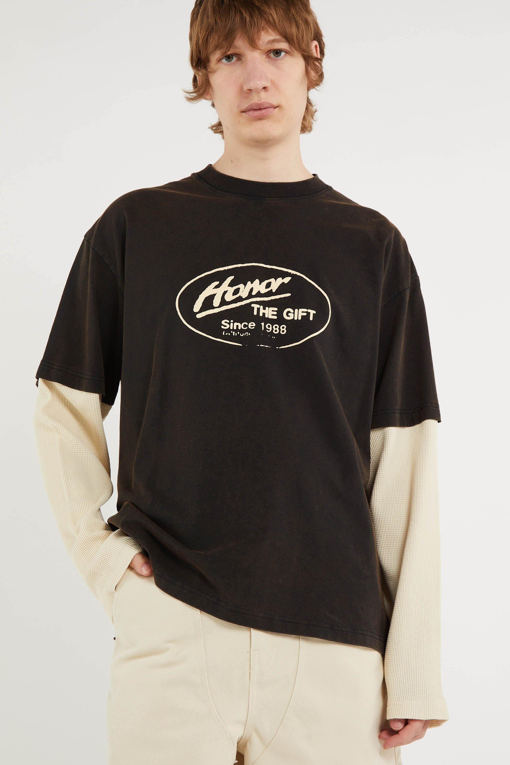 T-shirt | Noir HONOR THE GIFT Homme