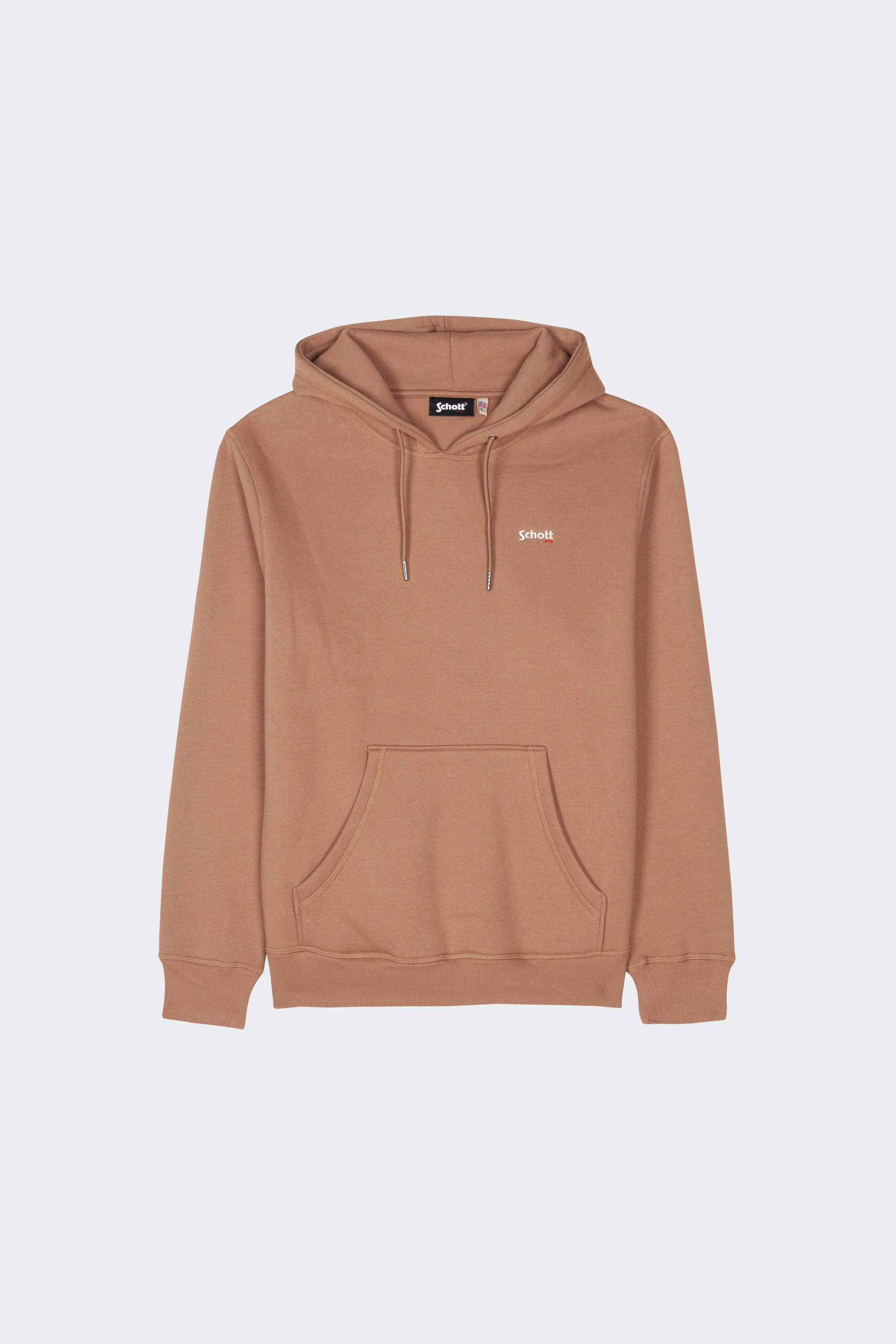 Hoodie | Beige by SCHOTT Hoodie Beige