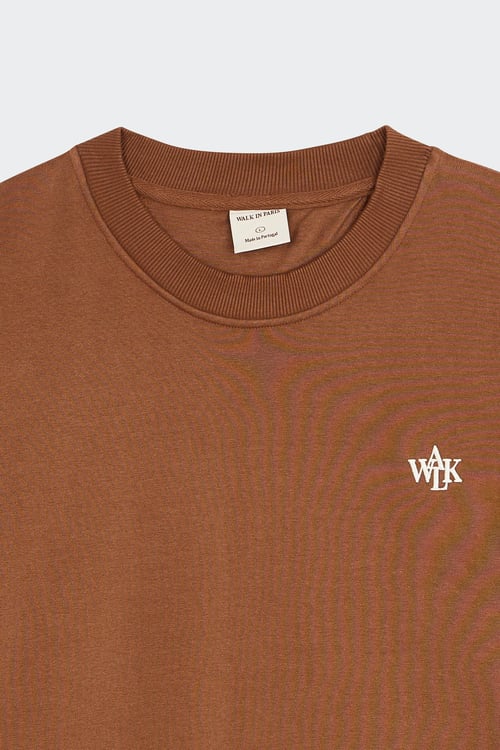 WALK IN PARIS Sweatshirt Marron