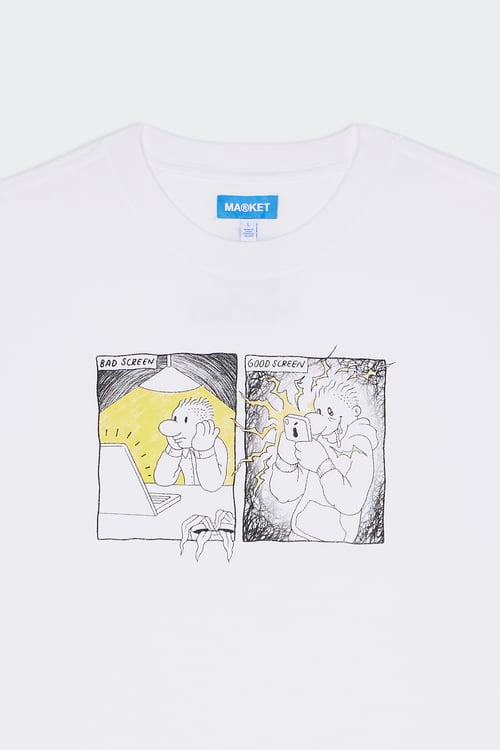 MARKET T-shirt Blanc